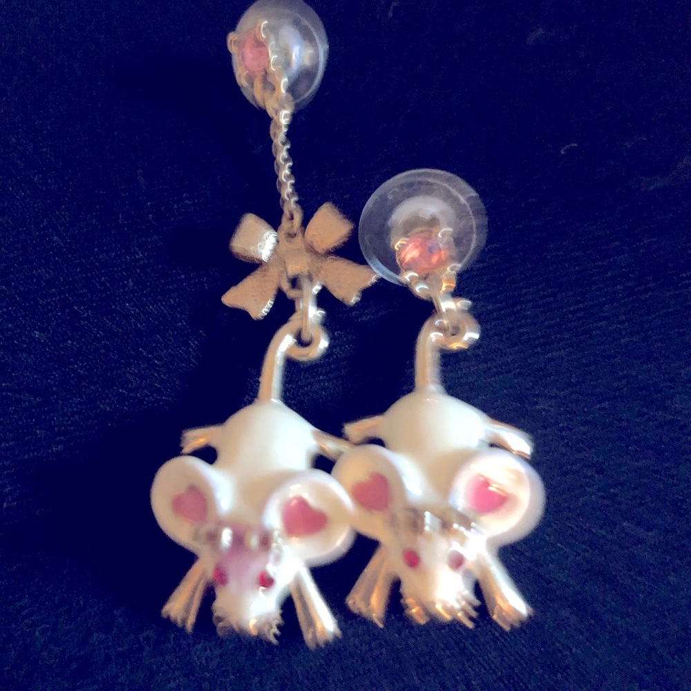 Mouse Drop Earrings